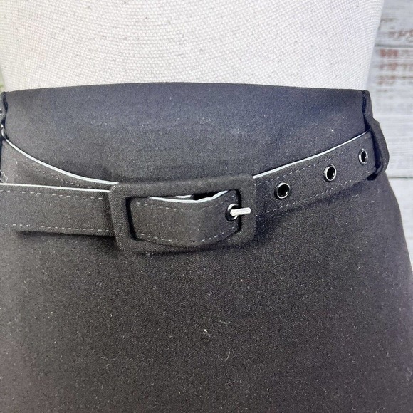 JM Collection Tummy Control Skirt sz 10 Black Classic Straight Pencil Knee Slim - Picture 5 of 12